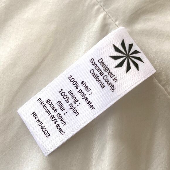 Athleta Altitude Sapphire Down Puffer Vest Jacket Like New XXS - Picture 11 of 12